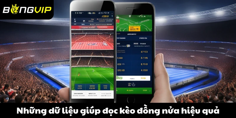 Những dữ liệu thống kê giúp đọc kèo đồng nửa hiệu quả