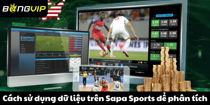 Cách sử dụng dữ liệu trên Sapa Sports để phân tích trận đấu